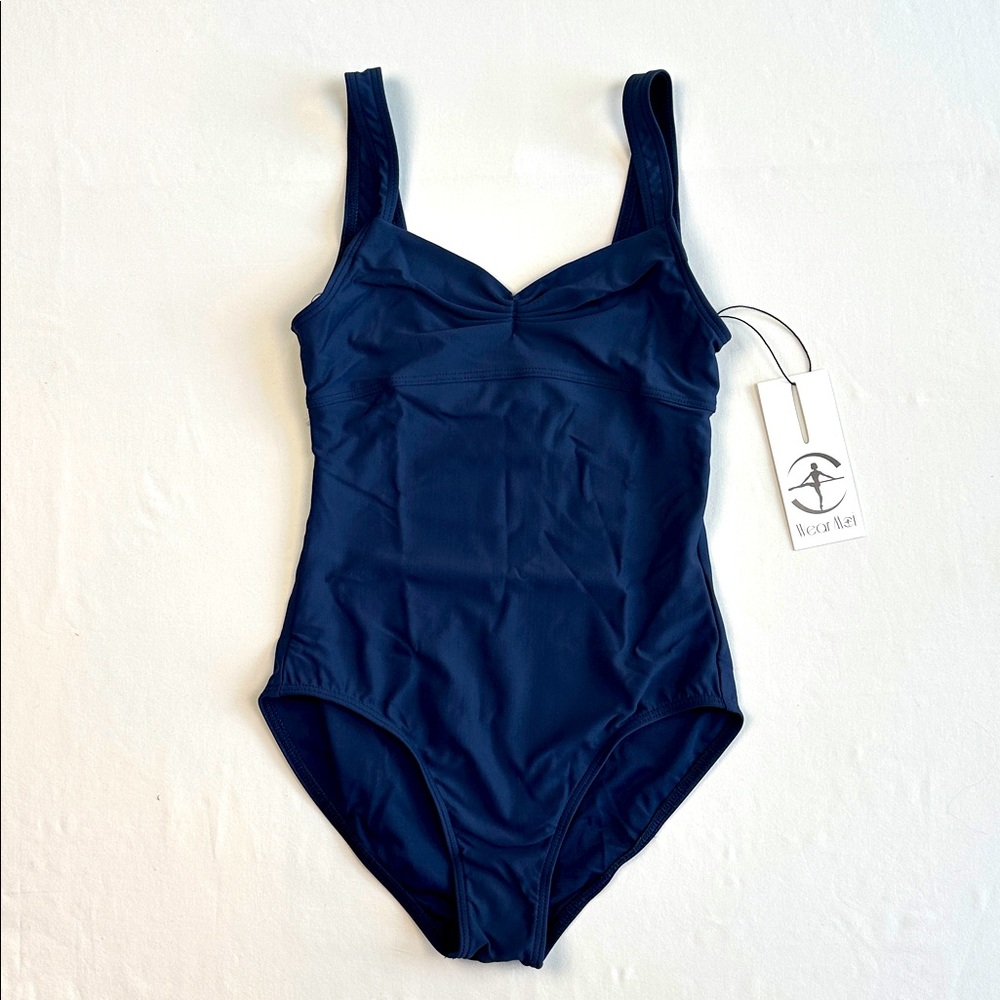 Wear Moi Galate Leotard - Navy - XS - NWT